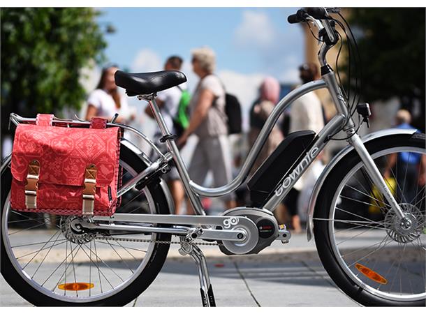 Electra Townie GO! 8i Bosch Elsykkel 2017 mod, 8 interne gir, Polished Silver 